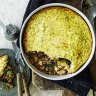 Moussaka meets shepherd's pie.