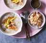 Julia Busuttil Nishimura's coconut and mango tapioca with ginger syrup.