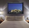 Some rooms at the New Hotel Athens have views of the Acropolis.