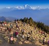 Sunrise at Himalayas.