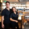 Classic charcoal technique: Rose and Jim Chronis, owners of the Dulwich Hill Chicken Shop in Sydney. 