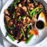 Pair Kung pao chicken with an off-dry riesling or an  aromatic gewurztraminer