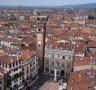 The view of Verona from Torre dei Lamberti, Lamberti Tower.