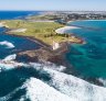 The Port Fairy Lighthouse on the easternmost tip of Griffiths Island.