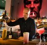 Rob Libecans mixes a drink at Melbourne's Fancy Free. 