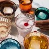 Christmas glassware from Made + More in Armadale.