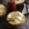 Old-fashioned meat pie.