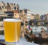 Brew with a view: Beer is an ancient tradition in Belgium.