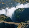 Victoria falls is the largest curtain of water in the world (1708 m wide).