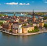 View of old town of Stockholm.