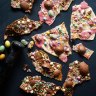 Get cracking: Freestyle Easter egg chocolate bark.