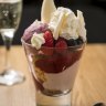 The knickerbocker glory in all its glory. 