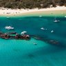 Tangalooma Wrecks, Moreton Island, Brisbane,