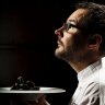 Martin Benn with his dish Japanese Garden Stones.