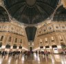 The Galleria Vittorio Emanuele II shopping centre.