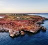 Aerial view of Gantheaume Point, Broome
xxbroomewa broome wa six of the best ; text by Brian Johnston ; SUPPLIED via journalist ; No syndication ; credit: Tourism WA ;Â 