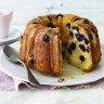 Helen Goh's lemon and blueberry cream cheese pound cake.