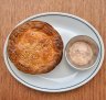 The Rockwell pie with special sauce on the side.