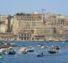 Valletta's old town and fortifications from the harbour.