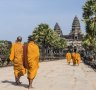 Siem Riep, Ð¡ambodia - October 20, 2015: The UNESCO Heritage site of Angkor in Cambodia attracts not only foreign visitors but also local Cambodian monks who discover their Khmer heritage. xx1siem Siem Reap Cambodia OneÂ &amp;Â OnlyÂ ;Â text by Mark Daffey
cr:Â iStockÂ (reuseÂ permitted, noÂ syndication)Â 