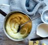 Three Blue Ducks' creamy mashed potatoes.