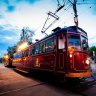 A magic compartment ride aboard the Colonial Tramcar Restaurant