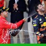 Daniel Ricciardo says Sebastian Vettel and Lewis Hamilton's clash won't turn ugly
