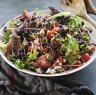 Love your leftovers: lamb and quinoa salad.