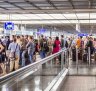 Though Frankfurt is notorious for long security queues, it's quite smooth for my departing flight.