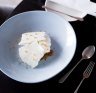 Honey, crispy jersey milk and candied lime desert served at Wildflower, Perth.