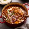 Chickpea and potato curry.