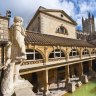 Bath's famed Roman baths were built over 2000 years ago.