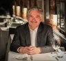 Stefano de Pieri in his namesake restaurant,  Stefano's.