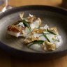 Go-to dish: Murray cod with Jerusalem artichoke and samphire.
