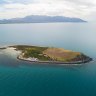 Camp Island is off Guthalungra, halfway between Airlie Beach and Townsville. 