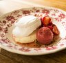 Desserts at the Long Paddock feature seasonal fruit.