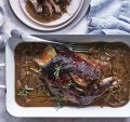 Lamb shoulder with rosemary and stout.