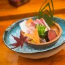 Otsukuri (sashimi plate of the day).