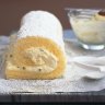 Roll up, roll up: Sponge roll with passionfruit cream