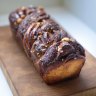 Choc-hazelnut babka from Babka Boi in Melbourne.