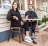 Samantha Mackley and Liam Thornycroft, owners of Beppe modern Italian restaurant Daylesford.