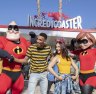 The Incredicoaster is the first ride-through attraction to feature characters from Dinesy and Pixar <i>The Incredibles</i>.