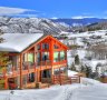 Snow city: Aspen, Colorado.