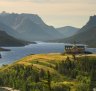 A view of Upper Waterton Lake during the early morning with a landmark Hotel building on a peninsular in the foreground.  iStock image for Traveller. Re-use permitted.