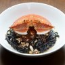 Go-to dish: Squid ink fettuccine with spanner crab.