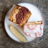 ***EMBARGOED FOR GOOD WEEKEND, MAY 14/22 ISSUE***
Tothy Brothers Deli.Reuben sandwich with signature pastrami. 28th April 2022. Photo: Edwina Pickles / SMH Good Weekend