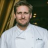 Stone in his Maude chefs' whites.