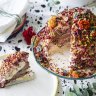 Neapolitan ice-cream, but make it festive.
