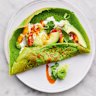 Jamie Oliver's super spinach pancakes.