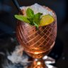 The Gilligan cocktail involves 'Frosty Fruit reduction'.